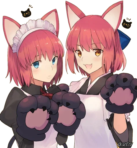 😸 Стикер «Anime pet» для Telegram