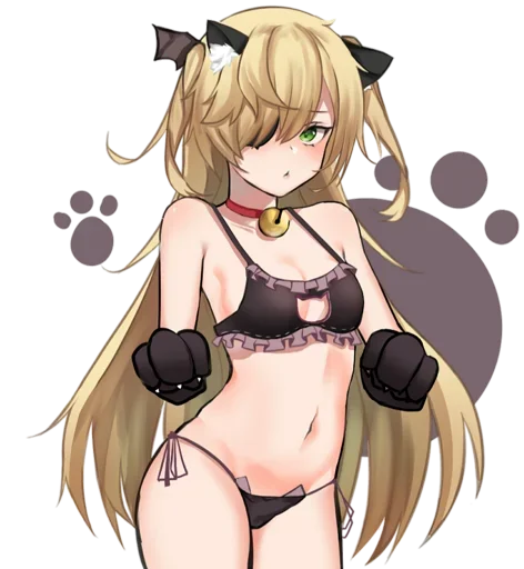 😸 Стикер «Anime pet» для Telegram