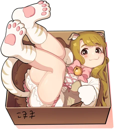 😸 Стикер «Anime pet» для Telegram