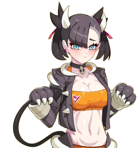 😸 Стикер «Anime pet» для Telegram