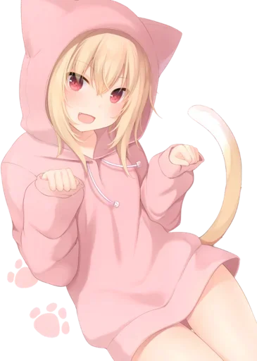 😸 Стикер «Anime pet» для Telegram