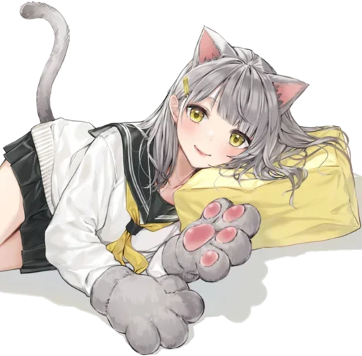 😸 Стикер «Anime pet» для Telegram