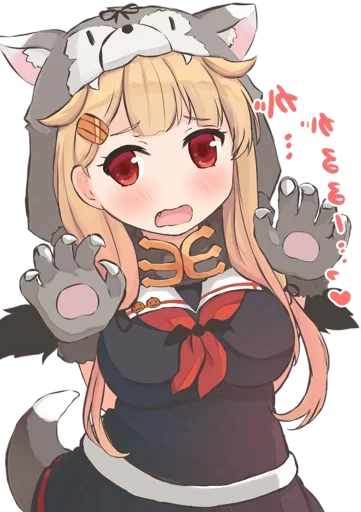 😸 Стикер «Anime pet» для Telegram