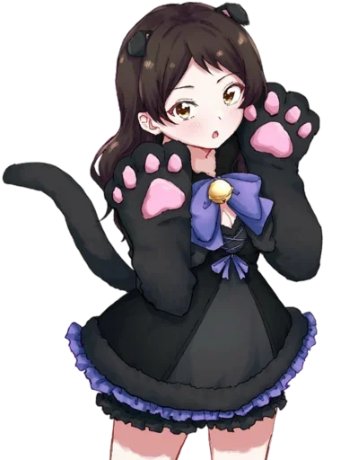 😸 Стикер «Anime pet» для Telegram