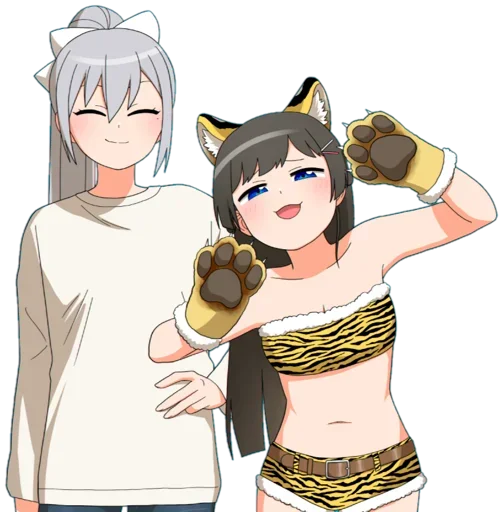 😸 Стикер «Anime pet» для Telegram