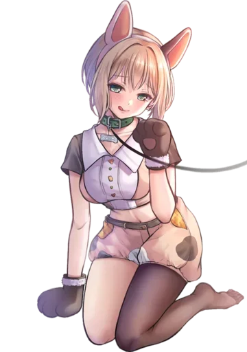 😸 Стикер «Anime pet» для Telegram
