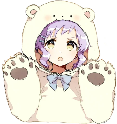 😸 Стикер «Anime pet» для Telegram