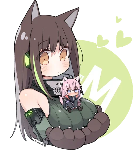 😸 Стикер «Anime pet» для Telegram