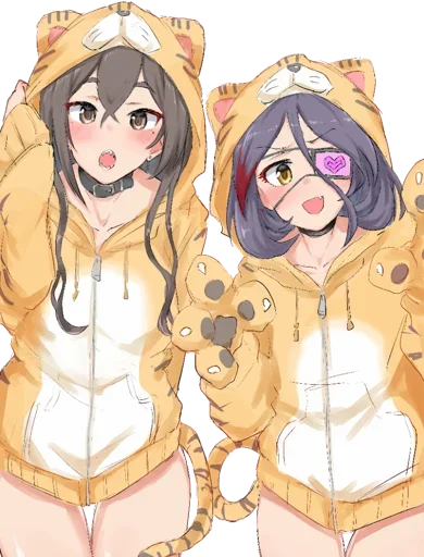 😸 Стикер «Anime pet» для Telegram