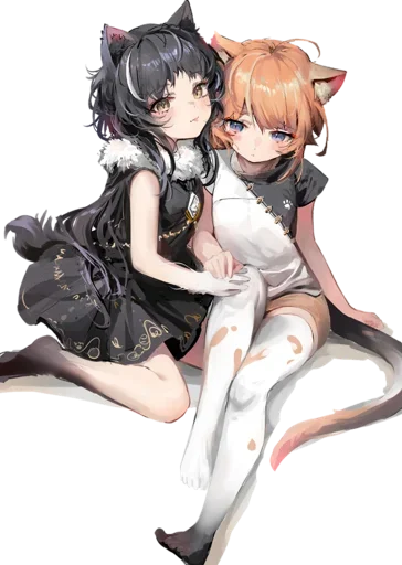 😸 Стикер «Anime pet» для Telegram