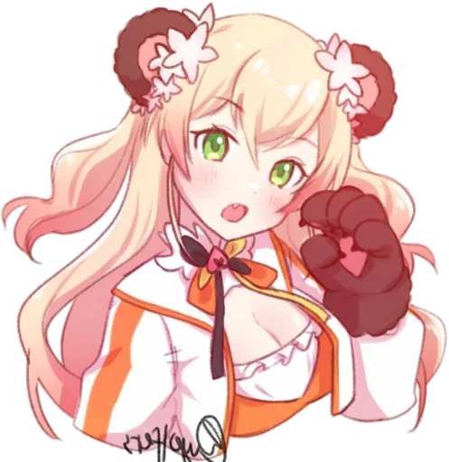 😸 Стикер «Anime pet» для Telegram