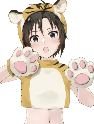 😸 Стикер «Anime pet» для Telegram