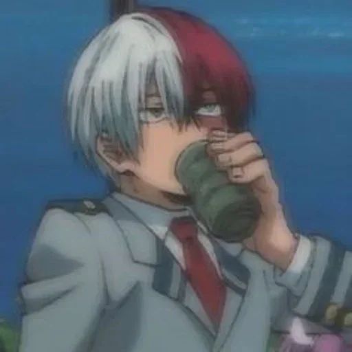 🧊 Стикер «Anime Shoto Todoroki» для Telegram