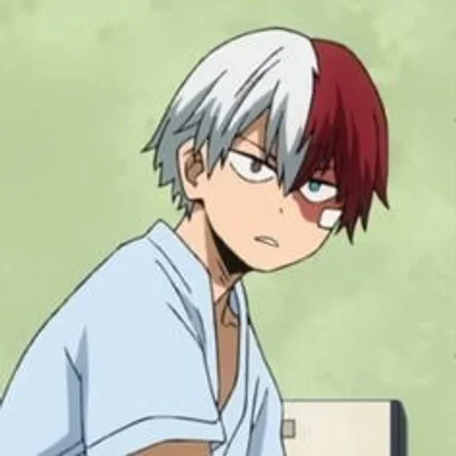 🧊 Стикер «Anime Shoto Todoroki» для Telegram
