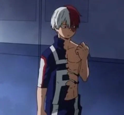 🧊 Стикер «Anime Shoto Todoroki» для Telegram