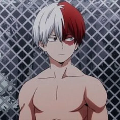 🧊 Стикер «Anime Shoto Todoroki» для Telegram