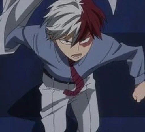 🧊 Стикер «Anime Shoto Todoroki» для Telegram