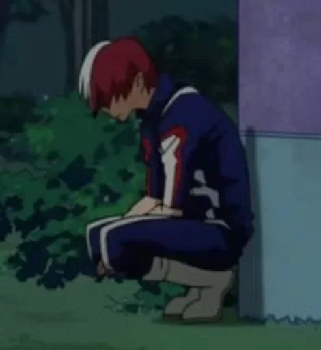 🧊 Стикер «Anime Shoto Todoroki» для Telegram