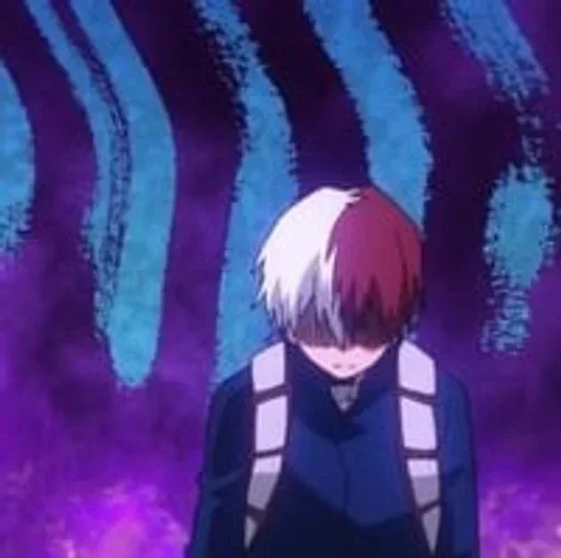 🧊 Стикер «Anime Shoto Todoroki» для Telegram
