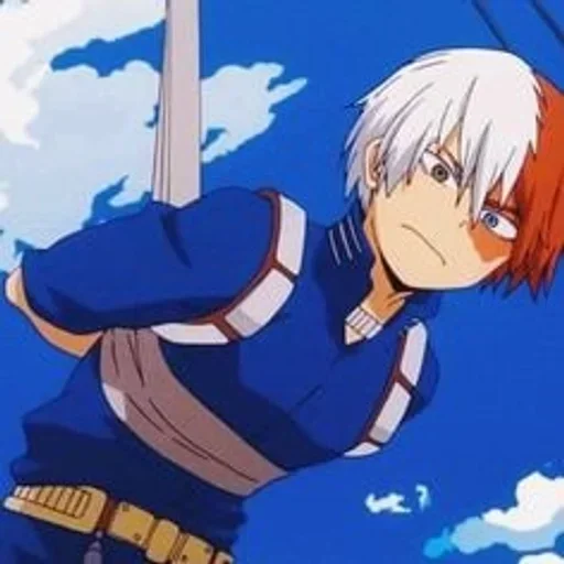 🧊 Стикер «Anime Shoto Todoroki» для Telegram