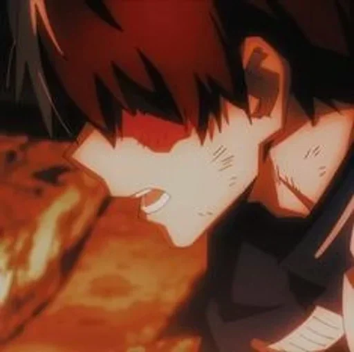 🧊 Стикер «Anime Shoto Todoroki» для Telegram
