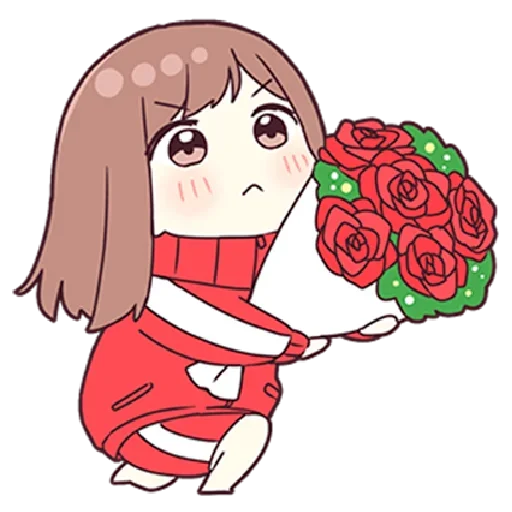 💐 Стикер «Anime Small Girl» для Telegram