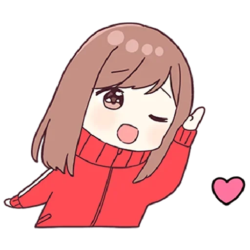 😭 Стикер «Anime Small Girl» для Telegram