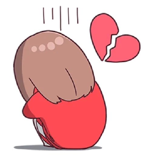 💔 Стикер «Anime Small Girl» для Telegram