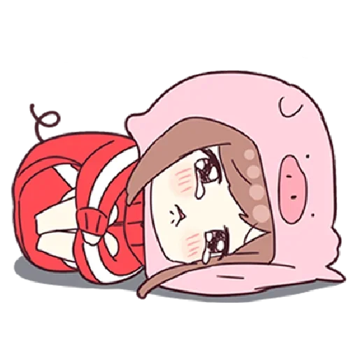 😢 Стикер «Anime Small Girl» для Telegram