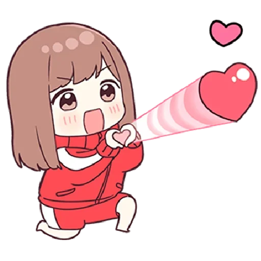 😘 Стикер «Anime Small Girl» для Telegram