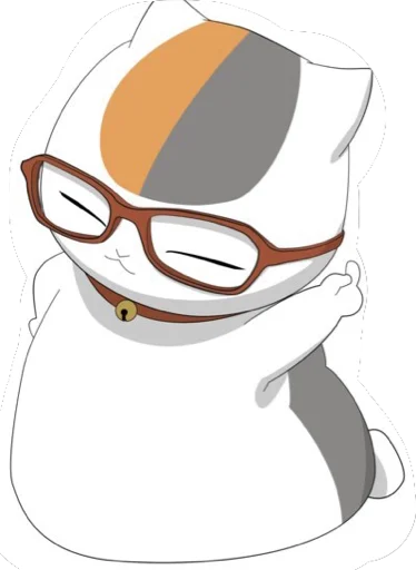 🤓 Стикер «Котя сенсей» для Telegram