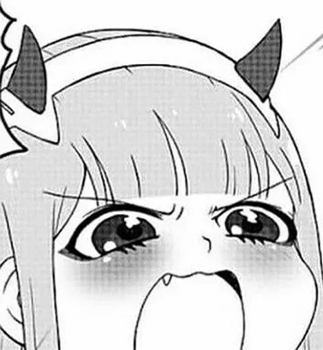 😡 Стикер «Anime chans» для Telegram