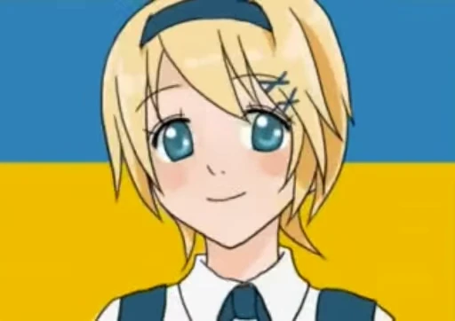 🇺🇦 Стикер «Anime Autistic City» для Telegram