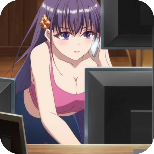 👍 Стикер «Anime Bagels 2» для Telegram