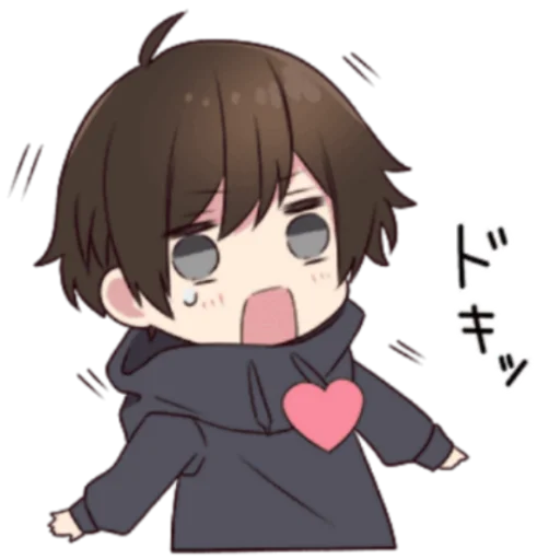 😍 Стикер «Menhera kun» для Telegram