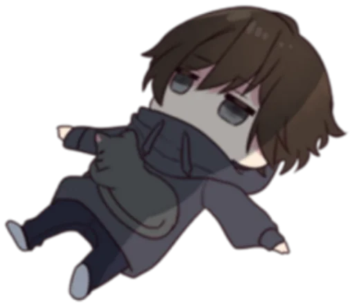 🙁 Стикер «Menhera kun» для Telegram