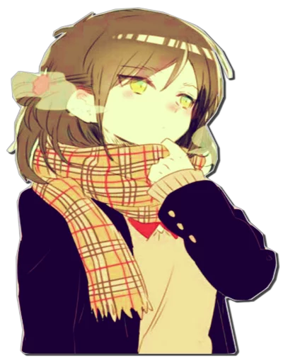 🤔 Стикер «Аниме и другие мультики» для Telegram