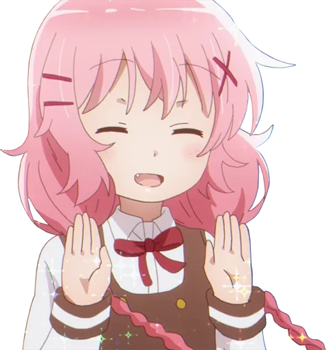 🤚 Стикер «Comic girls» для Telegram