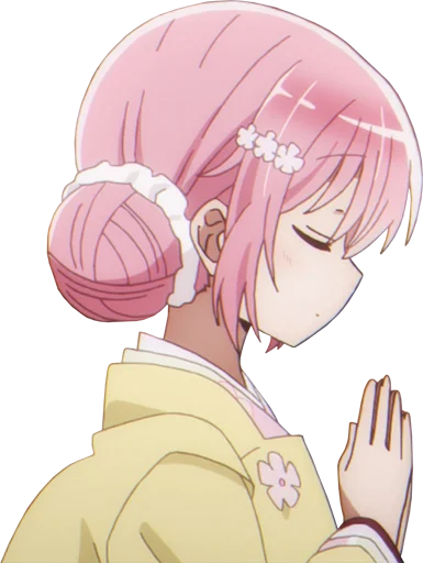 🙏 Стикер «Comic girls» для Telegram