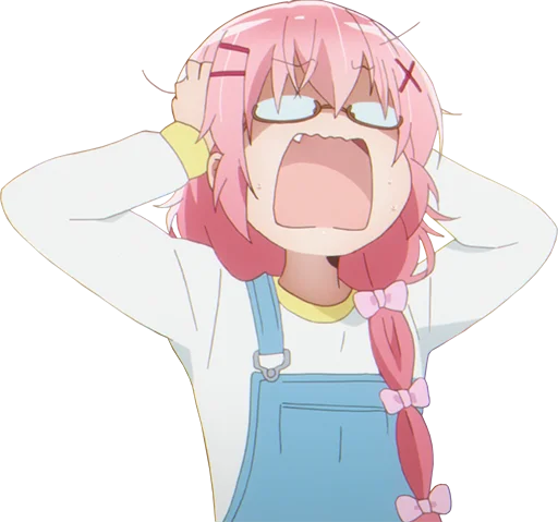 😨 Стикер «Comic girls» для Telegram
