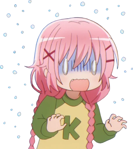 😨 Стикер «Comic girls» для Telegram