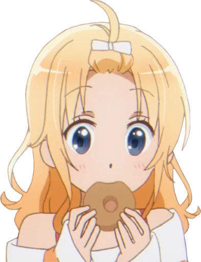 🍩 Стикер «Comic girls» для Telegram