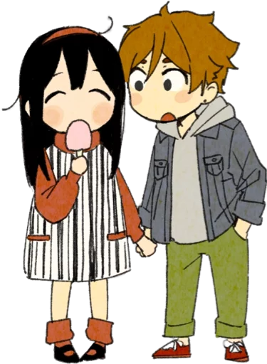 🍦 Стикер «animecouple» для Telegram