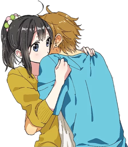 🤗 Стикер «animecouple» для Telegram