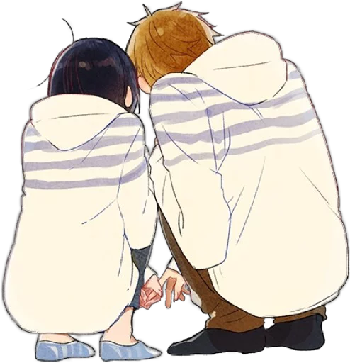 💗 Стикер «animecouple» для Telegram