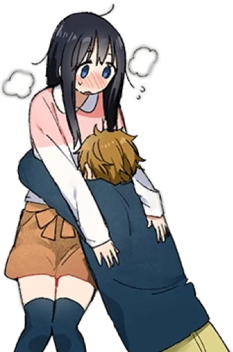 😳 Стикер «animecouple» для Telegram