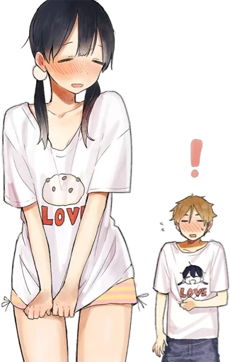 😳 Стикер «animecouple» для Telegram