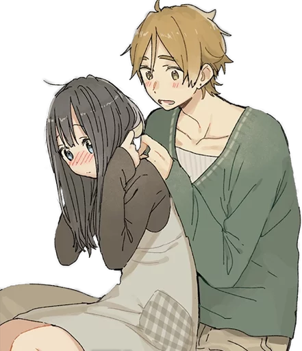 😚 Стикер «animecouple» для Telegram