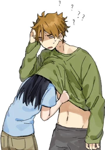 🙈 Стикер «animecouple» для Telegram