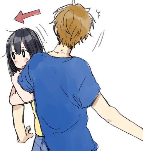👈 Стикер «animecouple» для Telegram